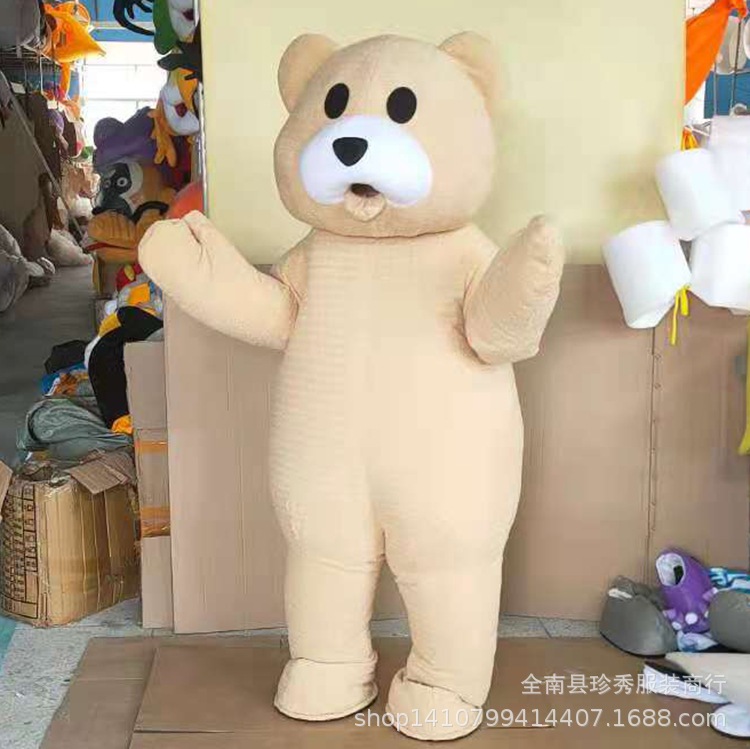 Inflatable spoof bear