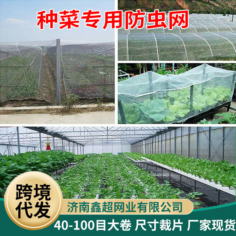 跨境可裁剪防虫网昆虫网加密密目网大棚蔬菜植物作物保护防虫网