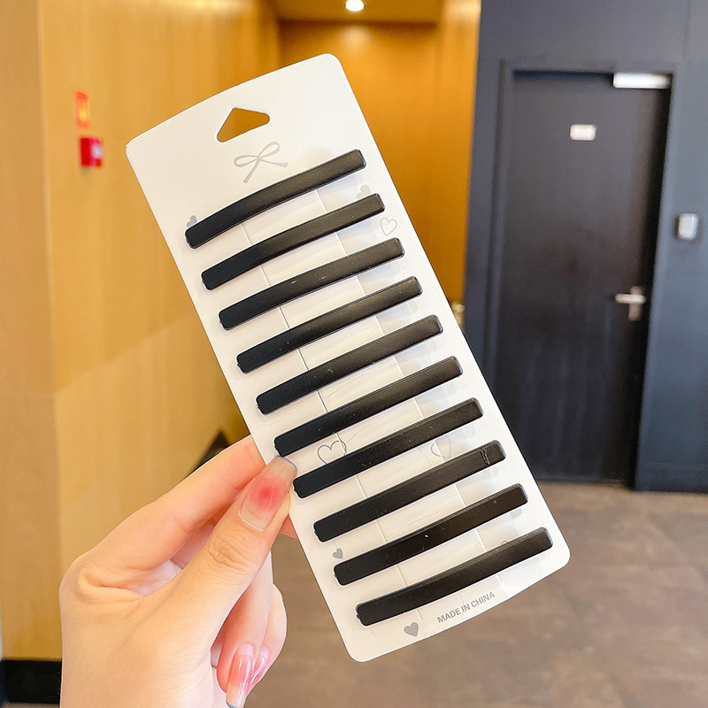 Leche de café, clip de cebo, clip de cabello roto, cabeza trasera, clip de lavar la cara, maquillaje, clip de cabello, toque de cabeza