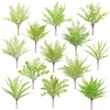 simulation Green plant Feel Fern Persia indoor decorate Botany parts Home Furnishing Green plant Decoration Artificial flower