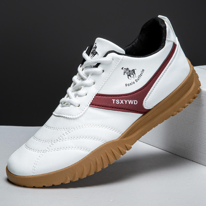 Men's Shoes Spring New Sports Shoes Men's Leather Casual Shoes Breathable Fashion Low-top Travel Shoes Forrest Gump Shoes Wholesale