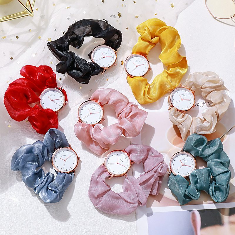 Bendian novelty watch AliExpress WISH explosions ladies cloth with fashion bracelet watch European and American fashion personality manufacturers