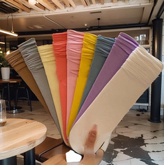 5-10 pairs set Spring and Summer Plain Color Breathable Stacked Socks, Lightweight and Comfortable Ice Mid-Calf Women's Socks, Dropshipping One Piece