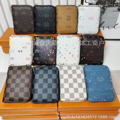 现货短款钱包热销风琴卡包新款多卡位大容量包卡套工厂直销零钱包