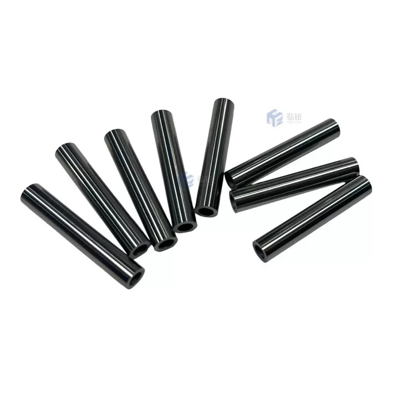 定制钨钢生产带孔圆柱毛坯精加工硬质合金柱抛光YG8零件