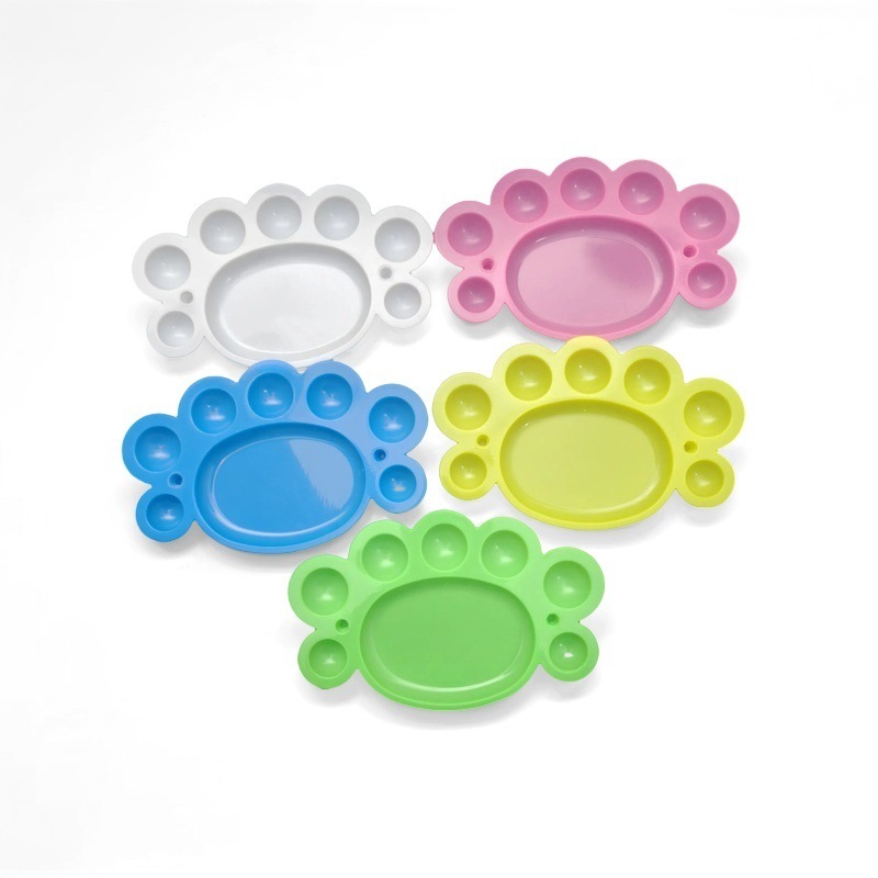 Paleta de color multi-especificación directa de fábrica   Pintura paleta acuarela pie pequeño tablero de pintura artística tablero de pintura manual