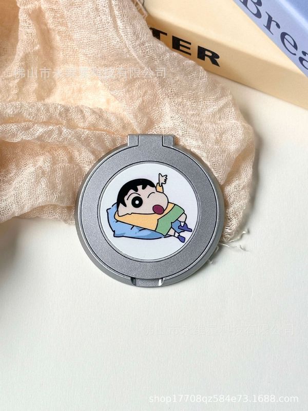 ins 漫画かわいい動物 labubu 折りたたみ式超薄型 360 度回転粘着携帯電話支点スタンド|undefined