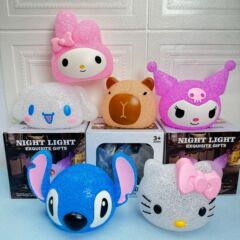 クロミスティッチ投影小夜灯スティッチkt猫小粒発光灯雰囲気灯誕生日プレゼント