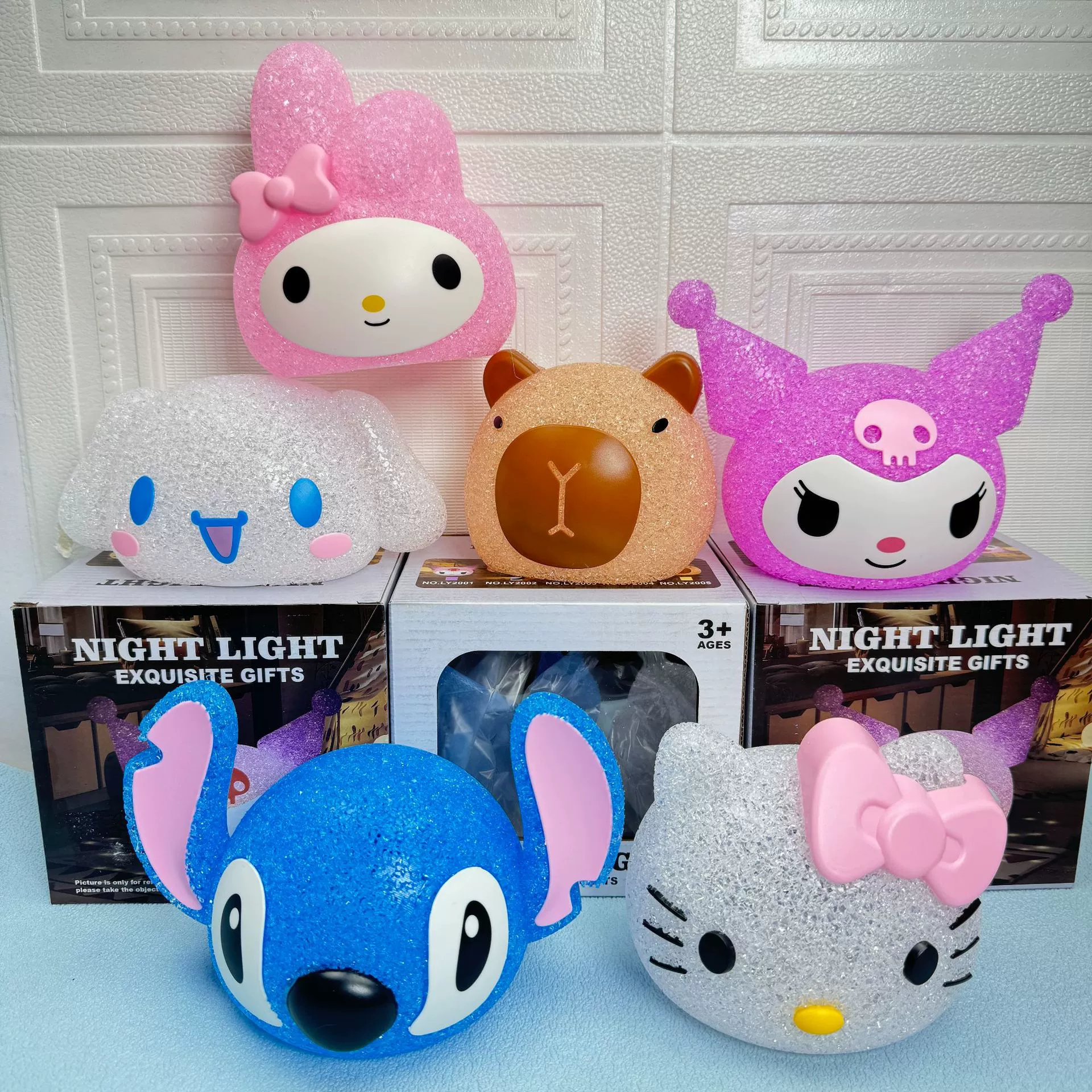 Куломи Стимей Проекционный Ночной Свет Sticy KTCat Маленькая частица Свет с атмосферой Подарок на день рождения