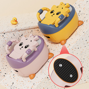 Cute non-slip toilet for men and women girl's, children's pillow for training 4