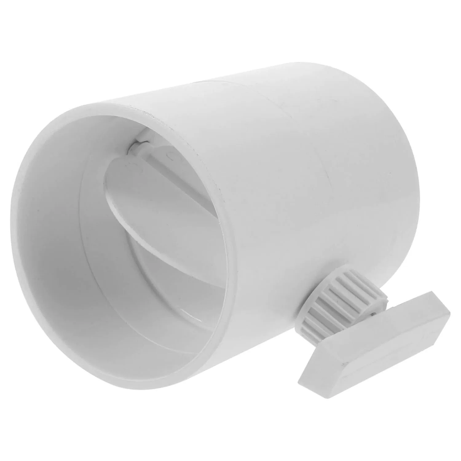 Система свежего воздуха ручной ветровой клапан дроссельный клапан ПВХ круговой трубы PP вентиляционный выключатель клапан регулировки клапана 75/110/160