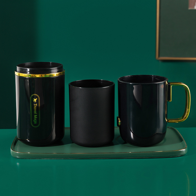 Viaje taza de enjuague mangos de cepillo de dientes conjunto de taza de cepillo de dientes pareja de estudiantes universitarios taza de cepillo de dientes casera taza de cepillo de dientes