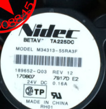 ԭװNIDEC M34313-55RA3F/-55RAF 6CM 24V 0.16A 6025��Ƶ������