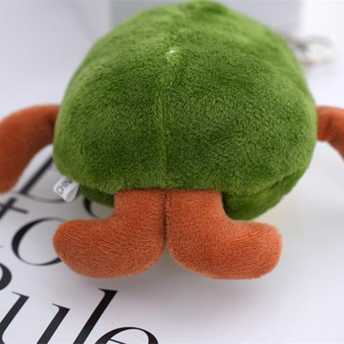 Ugly Avocado Plush Keychain Pendant Fruit Plush Doll Mini Avocado Plush Toy Pendant