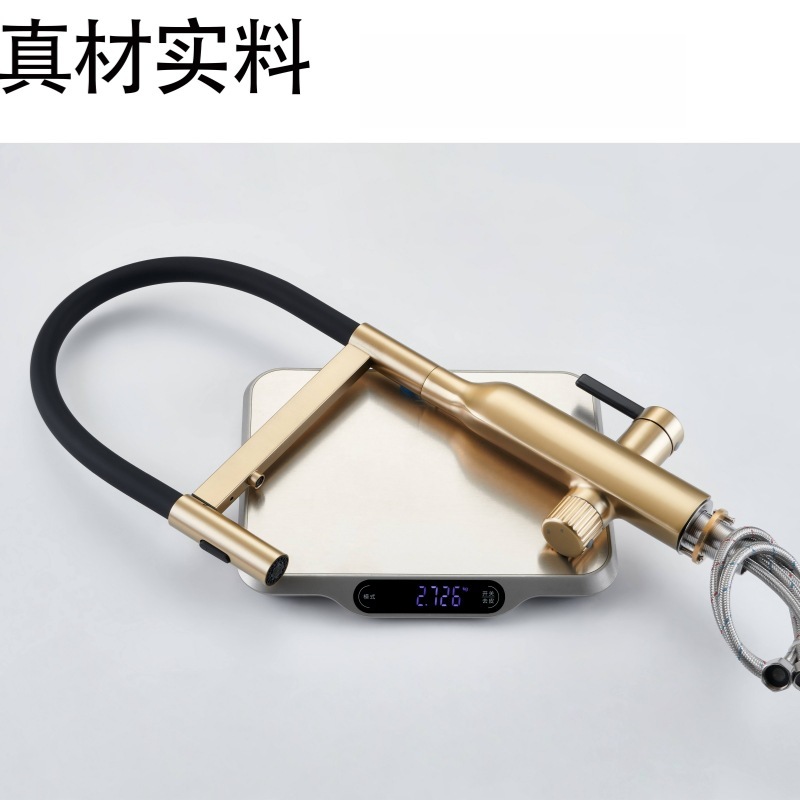 高品质59A精铜三合一水龙头厨房洗菜盆三用多功能净水器抽拉龙头|undefined