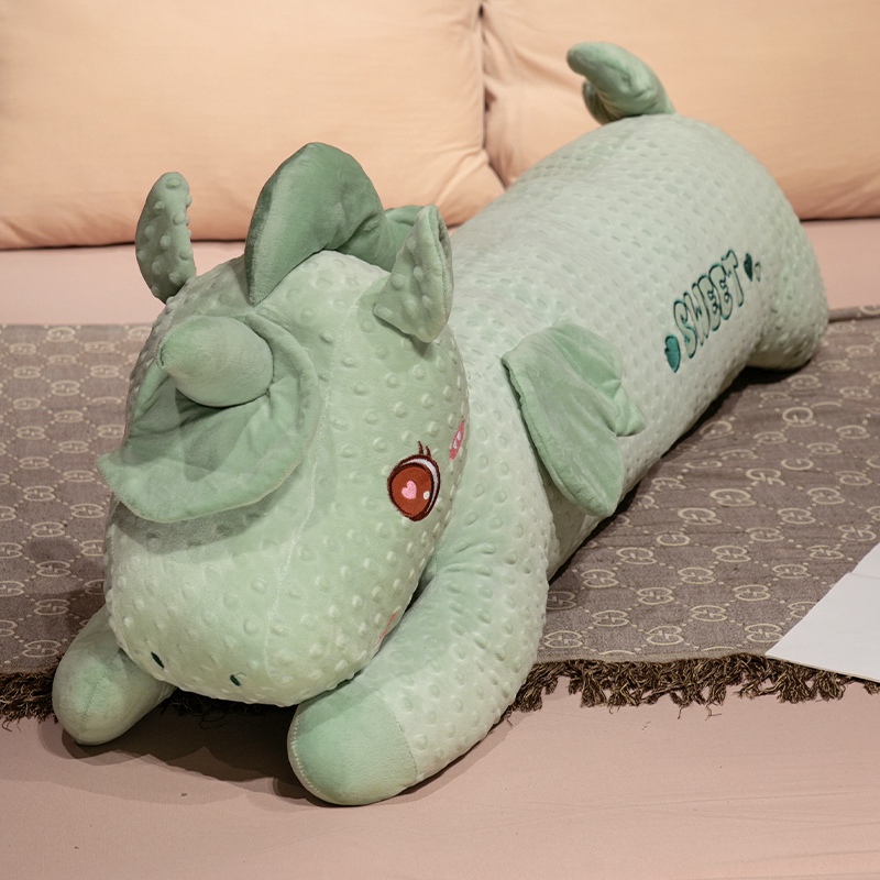 Almohada Larga de Unicornio de Felpa y Algodón PP para Cama