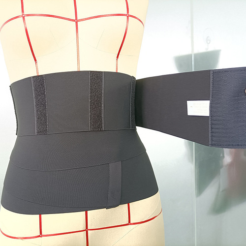 Cross-border direct supply of one-size-fits-all sports and fitness elastic abdominal belt with adjustable elasticity 12.5 waist restraint belt plastic belt