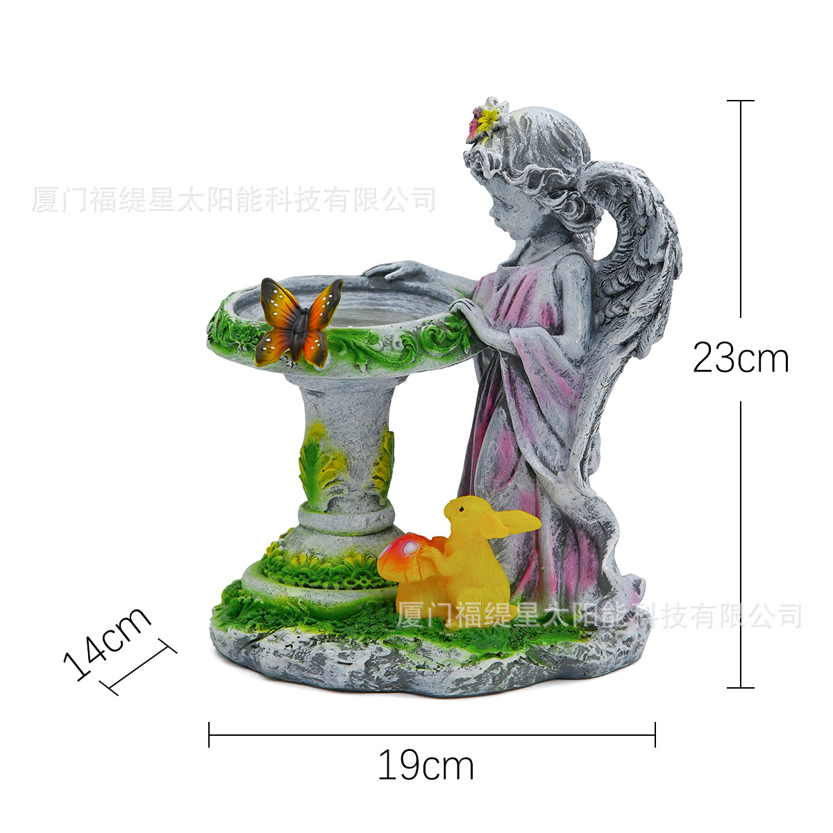 Luces solares para exteriores, adornos de resina, figuras de enanos, artesanías, estatuas, luces, adornos para decoración de césped image 9