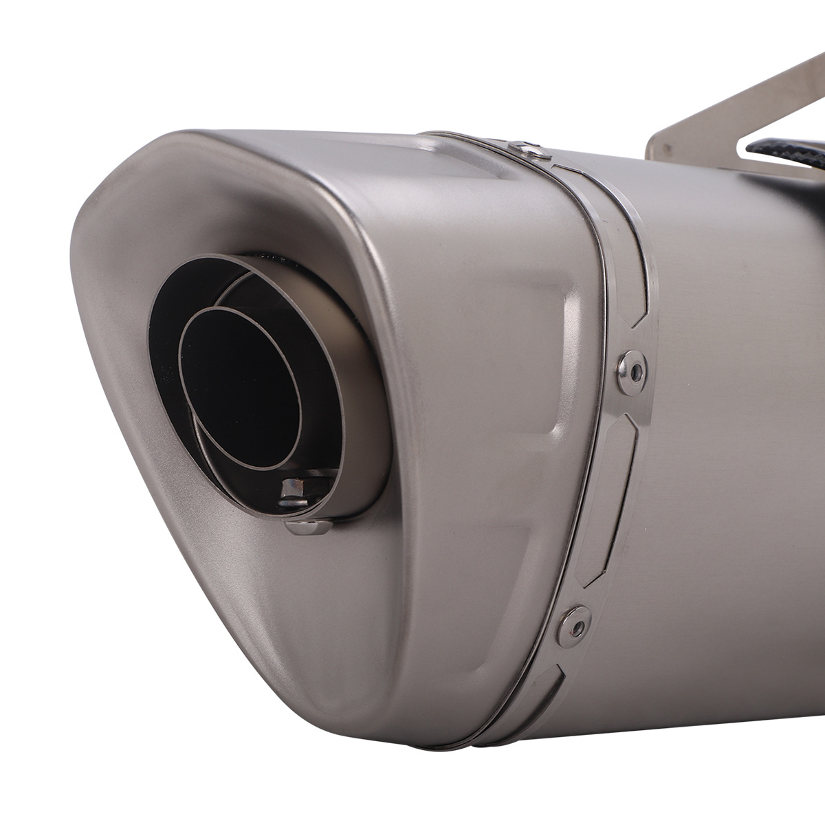 Suitable for modified diagonal quad-corner exhaust pipes for Sai 800, Chunfeng 655, Wuji SR450X, CBR500, and Kaiyue 625X