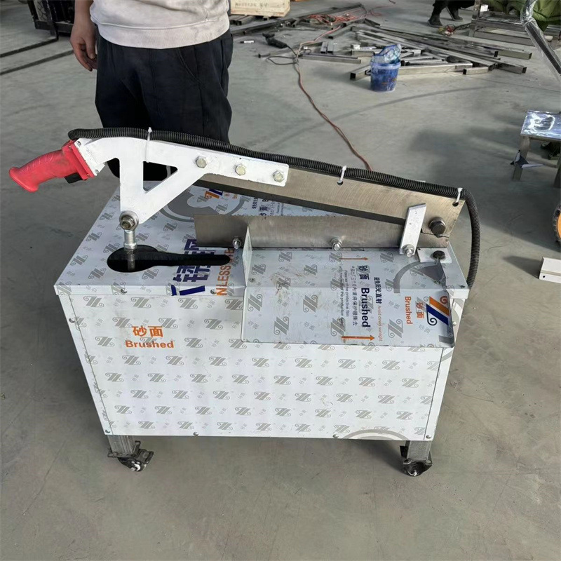 商用台式不锈钢铡骨机 切割猪蹄牛骨头排骨 自助小型电动切骨机