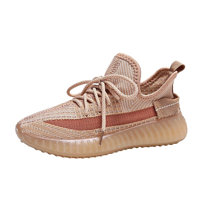 Tenis de Correr de Malla para Mujer, Poliéster y Caucho, Transpirable y Desodorante, para Primavera y Verano image 15