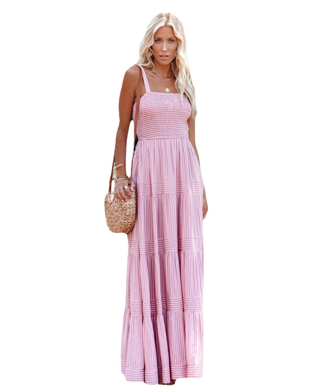 2022 European and American summer women's clothing Amazon new vacation