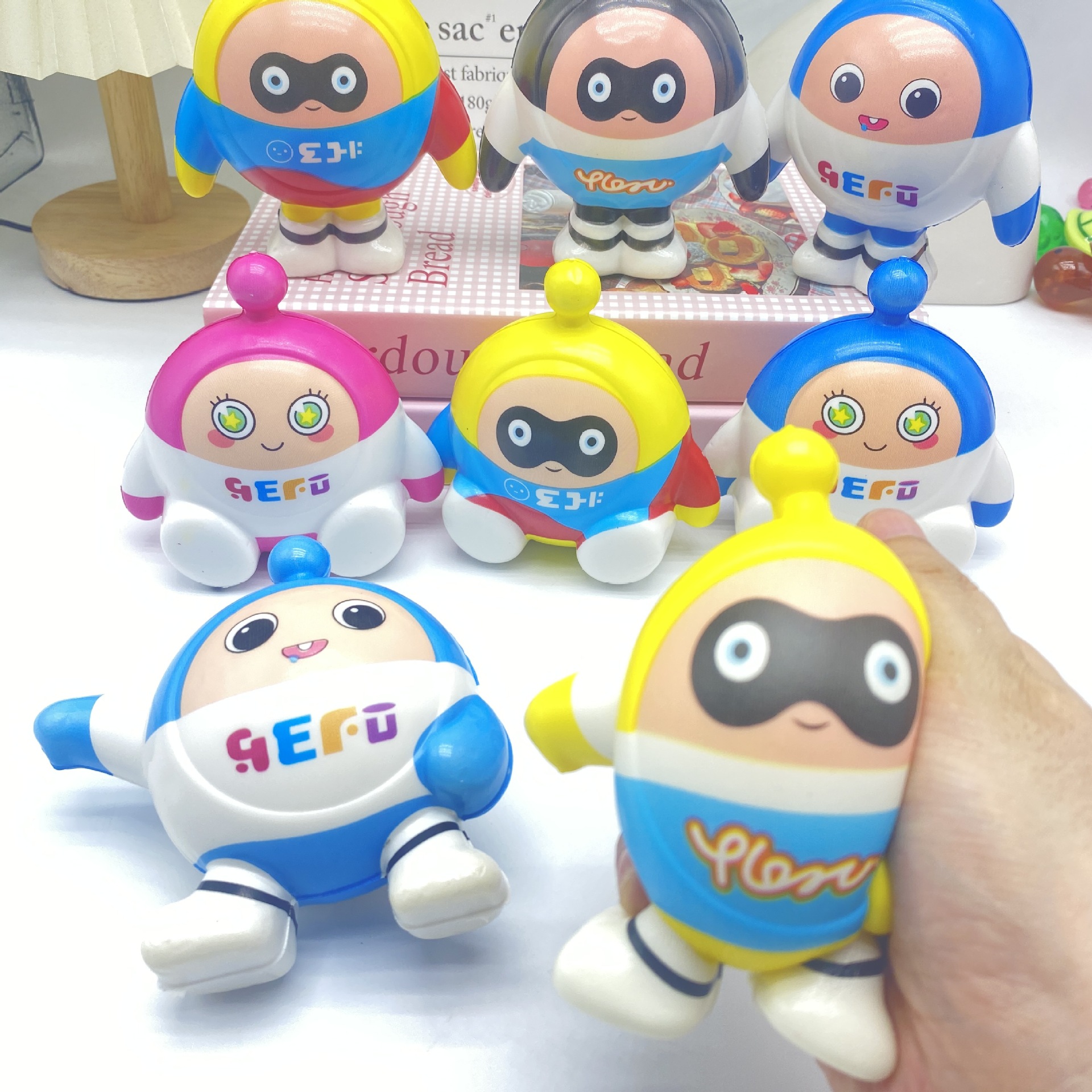 Big Egg Party pellizco muñeca juguete descompresión artefacto infantil PU rebote lento regalo de bola