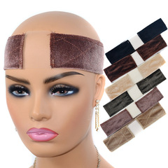 ベルベットレースかつらバンドウィッグ用レース境界ヘアバンドlace wig grip