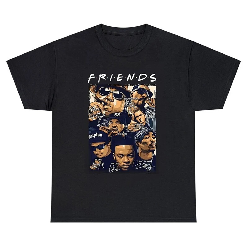 Famous Friends Like Notorious B.I.G., Biggie Smalls, Snoopy, Eminem Ice Cube, Eazy-E D