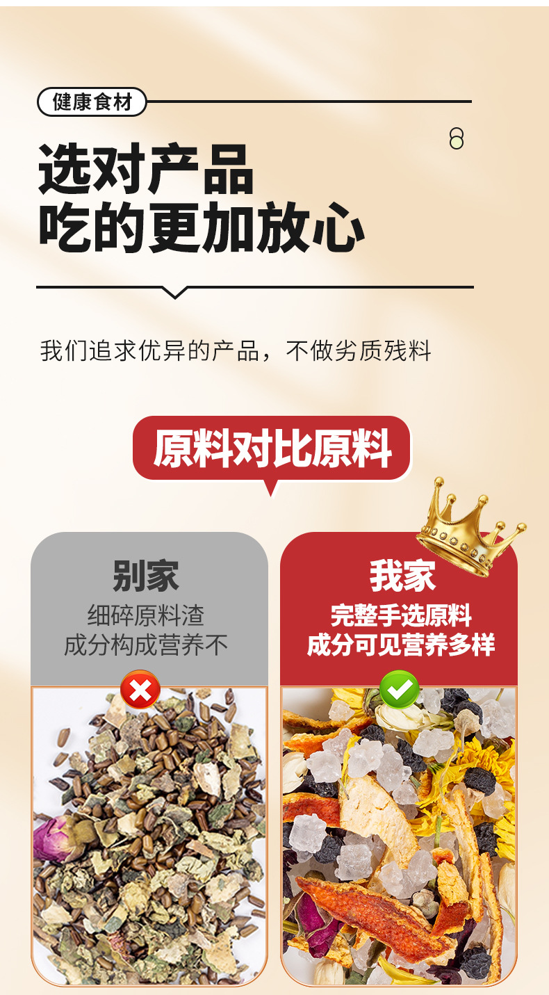 Yangyuan Rose Luo Shen Tea Black Goji Herbal Blend 100g Gift Box Cold Brew Wellness Tea key features