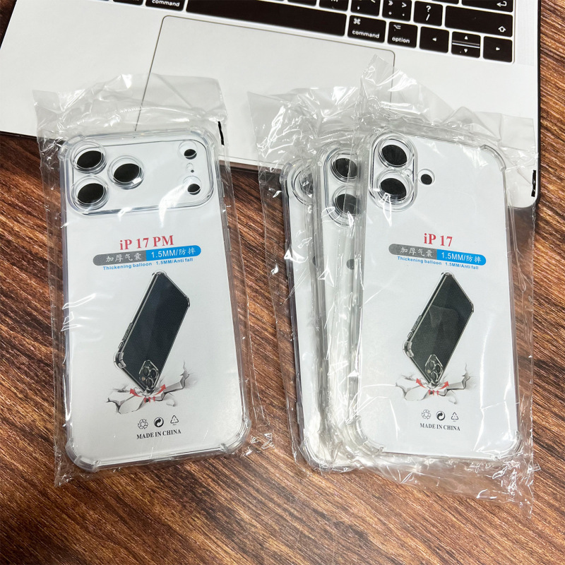 适用iphone16手机壳苹果TPU四角气囊15防摔17透明手机壳13手机壳|undefined