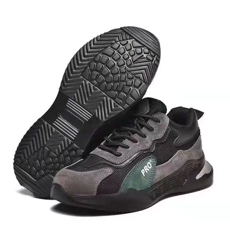 Новая обувь для обеспечения безопасности четырех сезонов дышащая легкая защитная обувь противоударная и проколотая изоляционная 6KV кожаная рабочая обувь оптом