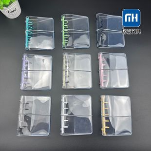 M5 Strap-On Wearable Nail Loose-Leaf Storage Book Manicure Collection Japanese Style Transparent Sample Color Card Storage Book