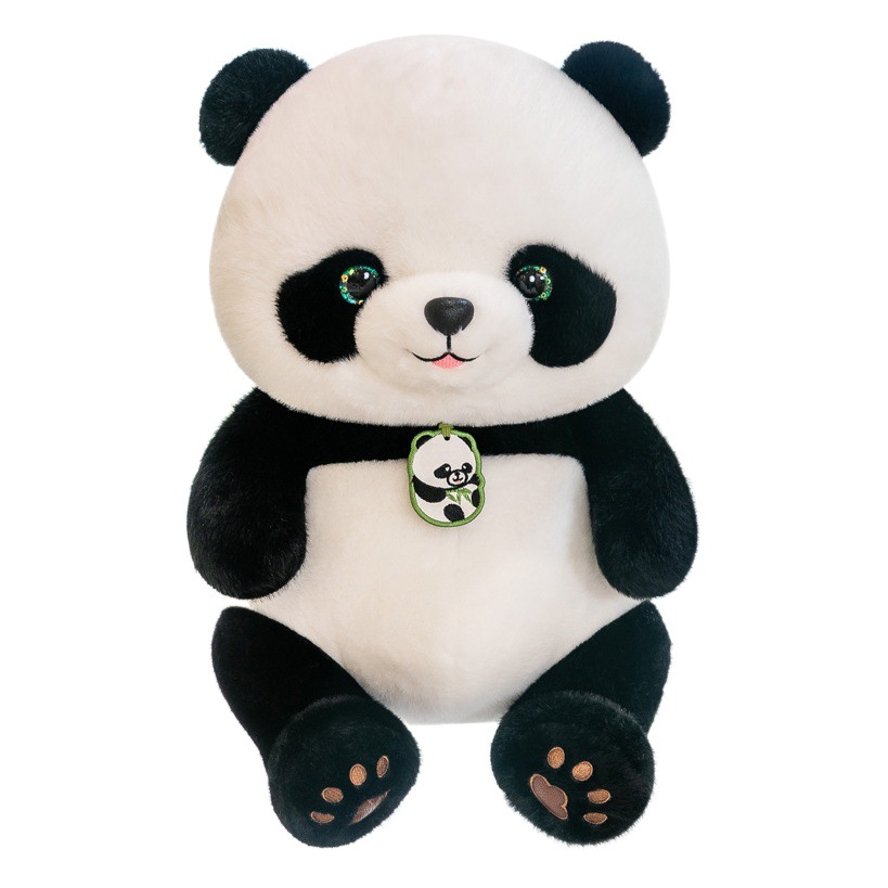 Panda beibei muñeca almohada dibujos animados Panda gigante muñeca grande peluche cojín de juguete agarrar máquina muñeca al por mayor