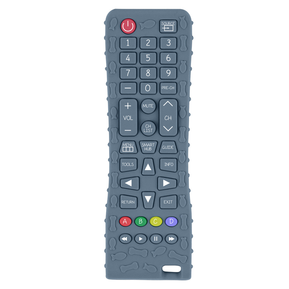 First generation remote control color printed gray