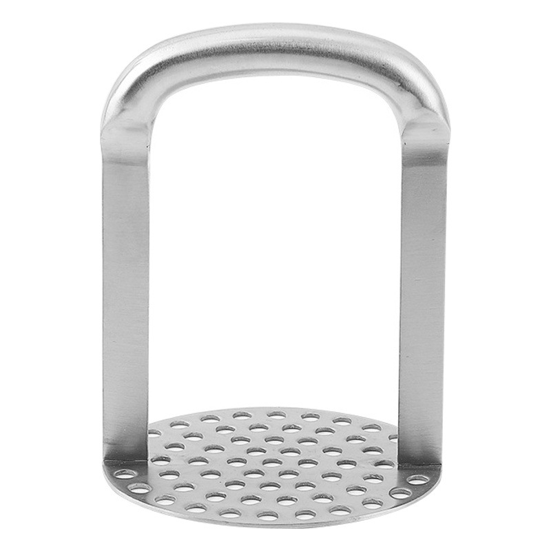 Prensa manual de acero inoxidable para puré de papas, herramienta doméstica resistente, venta al por mayor