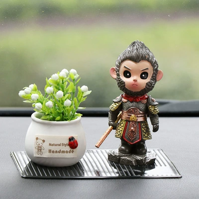 Decoration Creative Cartoon Great Sage, Car ornaments - big-holy-ornament-standing-spider-mat-baiji-glue-10