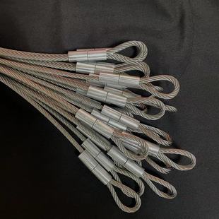 304 Stainless Steel Plastic-Coated Steel Wire Rope Processing and Pressing Transparent Black Pvc Plastic-Coated Wire Rope