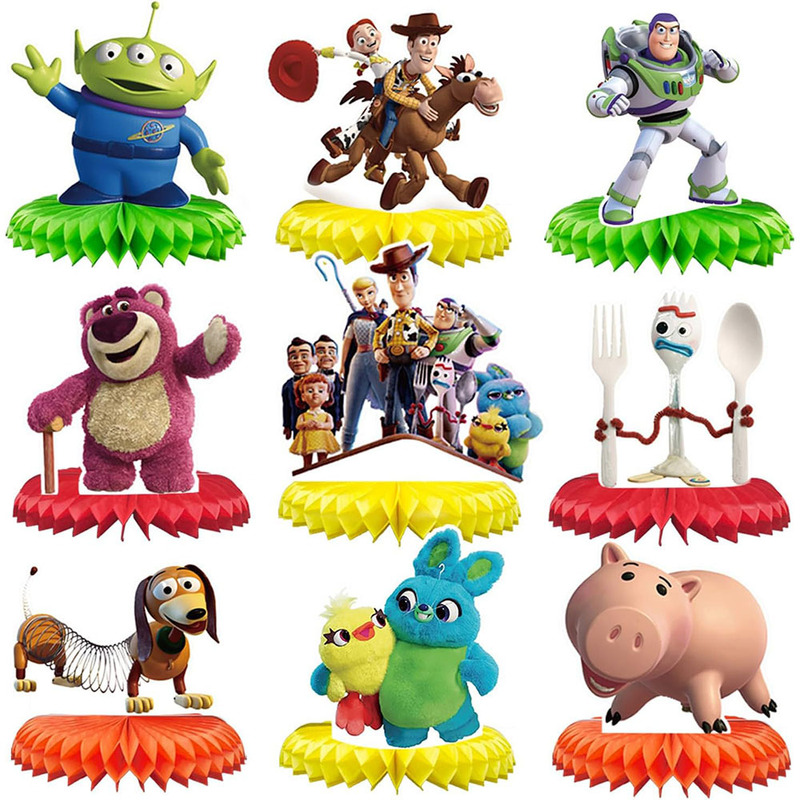 Toy Story Honeycomb Ball Party Decoration Supplies Toy Story Desktop Ornaments Table Honeycomb Ornaments