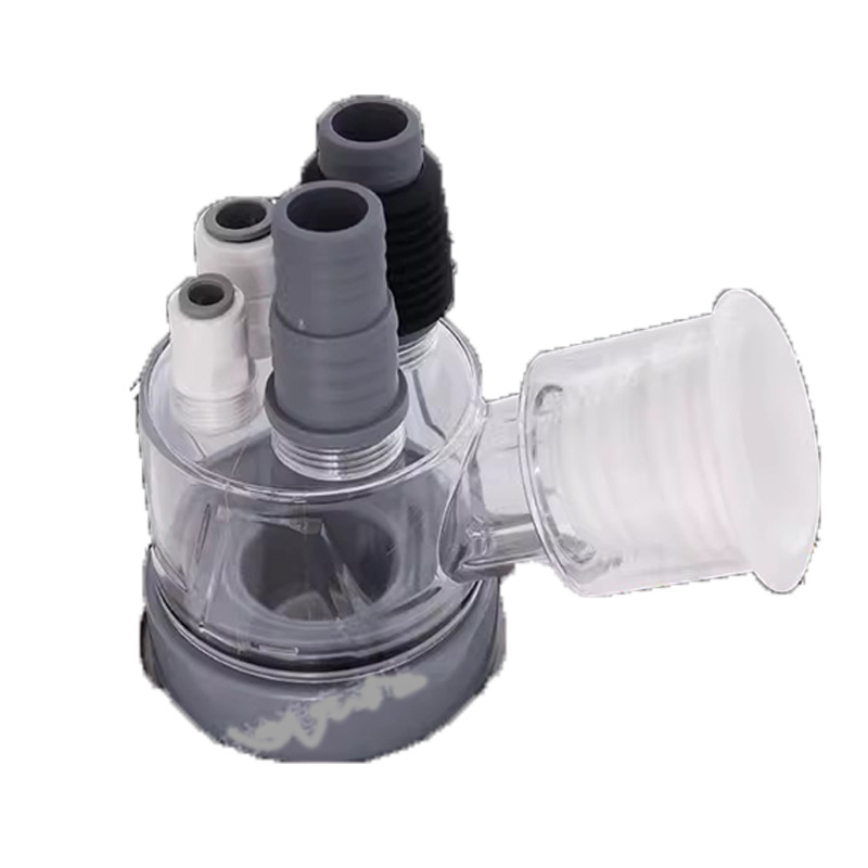 Tubería de drenaje para lavadora conector multipuerto para piso fregadero y balcón