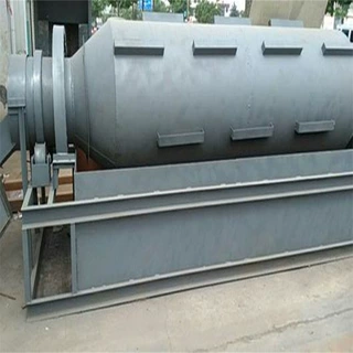 滚筒冷灰器炒灰机冷却系统 热铝灰渣冷却处理设备 滚筒锌灰冷灰机