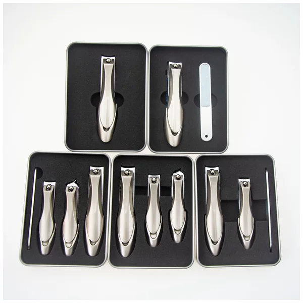 Anti-Splash Mantis Nail Clipper Set Champagne Color Nail Clipper Manicure Large Household Stainless Steel Nail Clipper Complete Set
