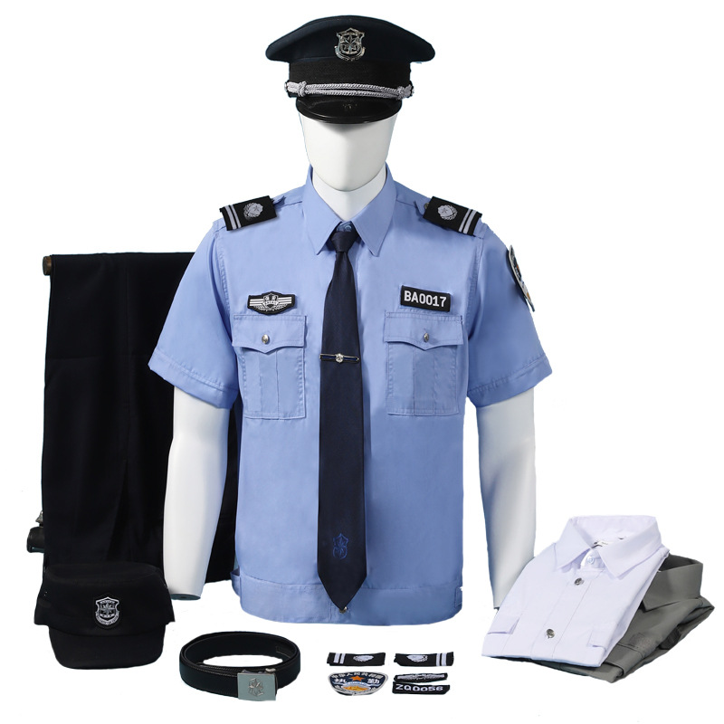 Factory direct security clothing summer short-sleeved shirt security work clothes uniform summer security duty clothes suit