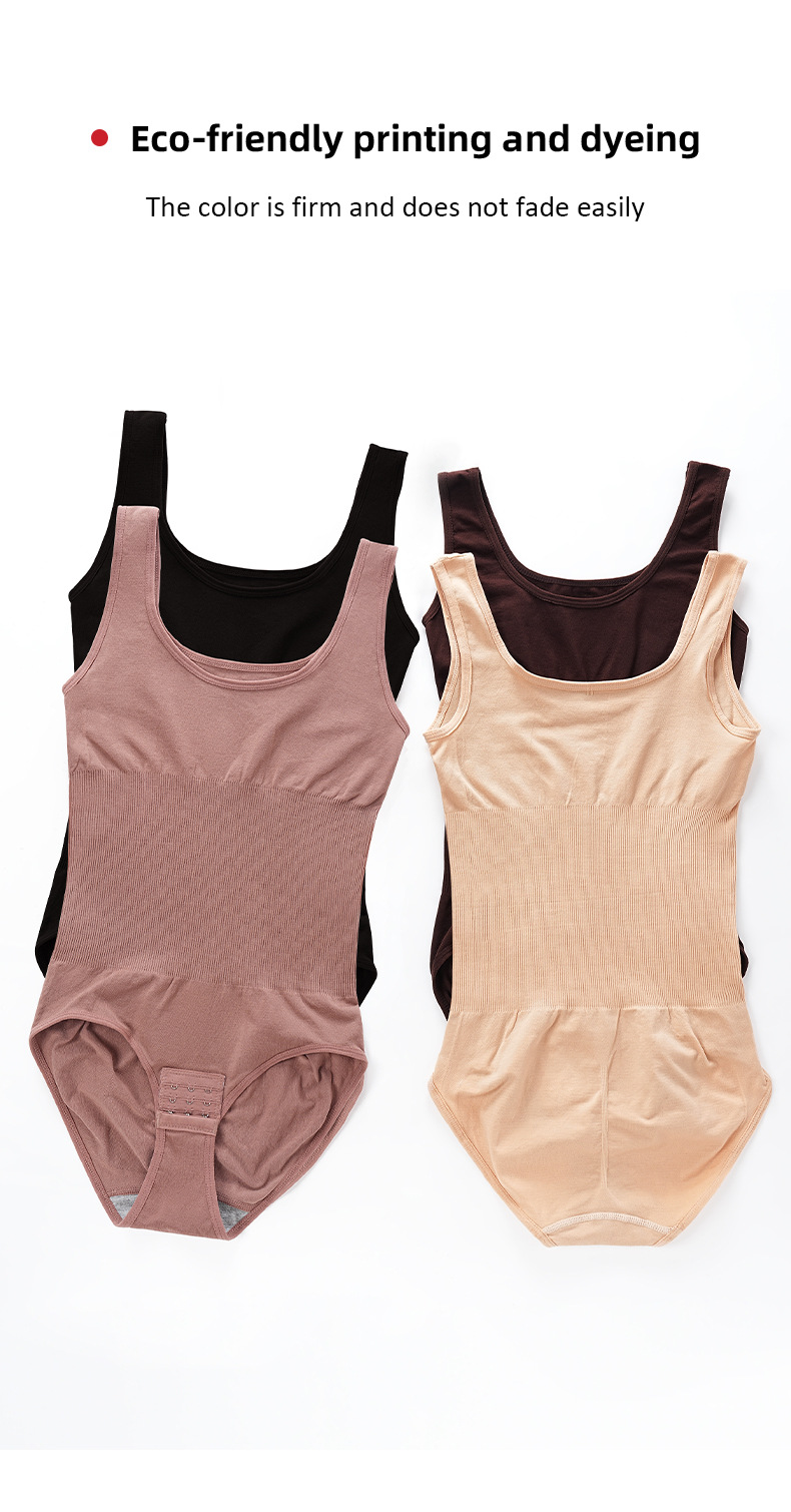 Postpartum & Everyday Shapewear Bodysuit - Seamless Tummy Control, Butt Lift & Bust Support With Breathable Nylon (XS-5XL, 3 Colors)_voghion.com