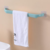 Bathroom towel hanging rack free punching slippers, pot lid, wall hanging wall hanging no trace bath towel pole toilet wall hanging frame