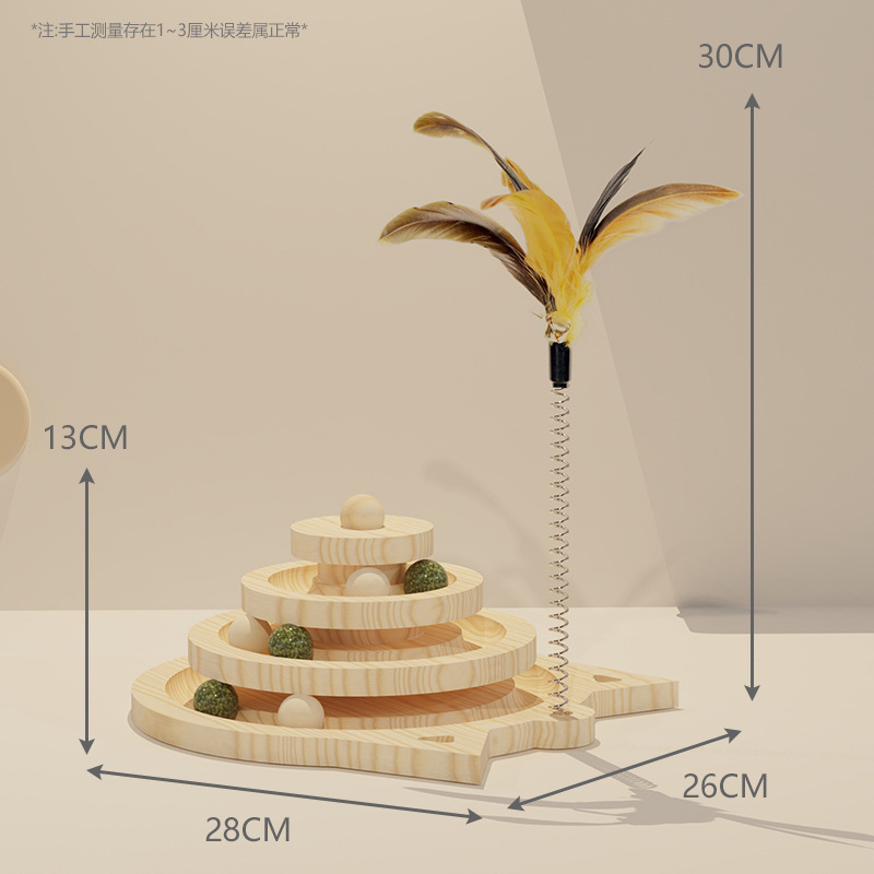 Three -layer turntable