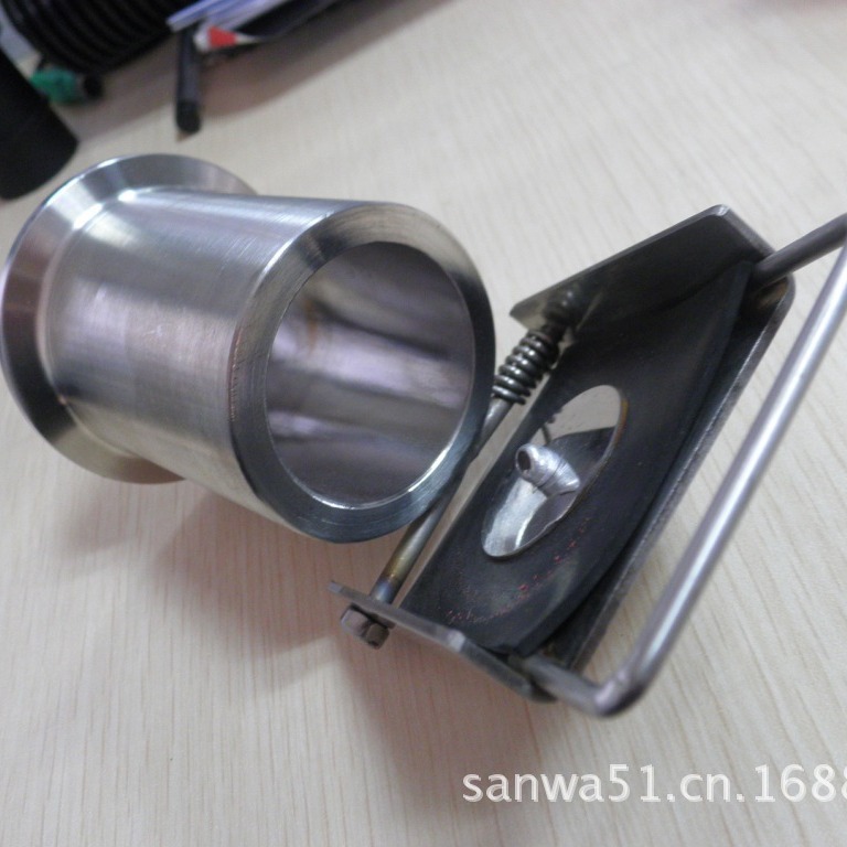 中央吸尘系统阀门 304不锈钢卡箍式墙阀地阀 DN50规格可加工DN40