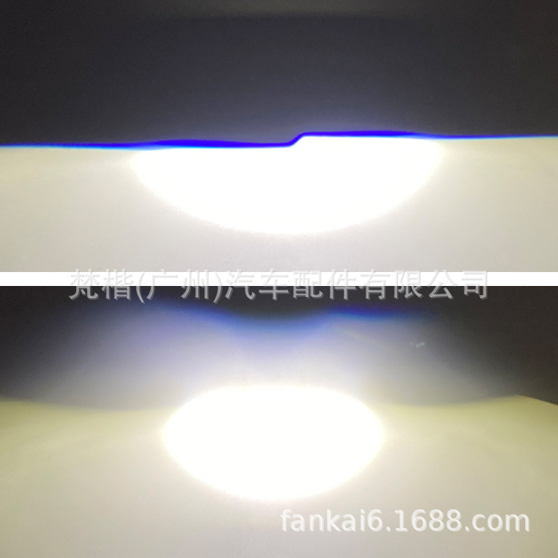 1.8 인치 LED VISTEON 듀얼 라이트 렌즈 수정 된 자동차 헤드 라이트 매우 밝고 훨씬 작은 H4H7