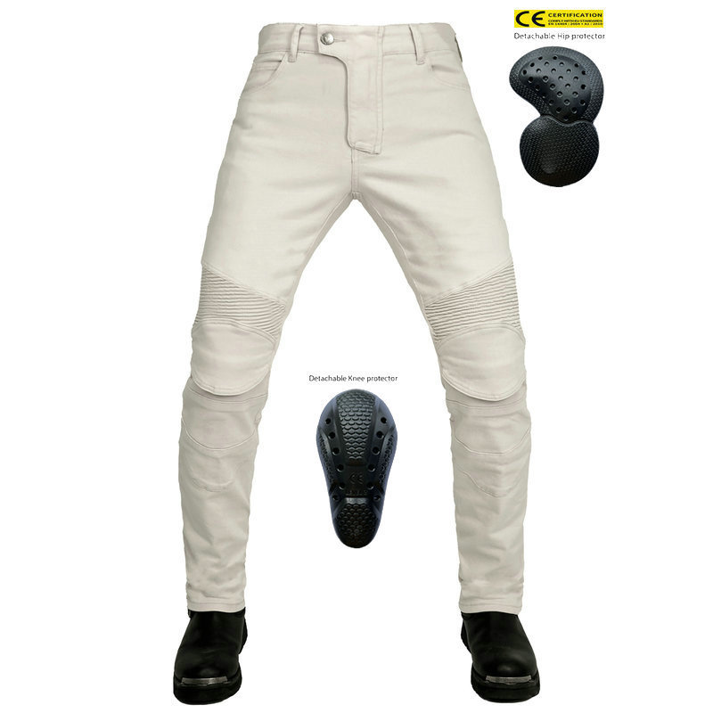 VOLERO motorcycle jeans men's retro casual riding pants off-road stretch waterproof fan-proof car pants VOLERO motorcycle jeans men's retro casual riding pants off-road stretch waterproof fan-proof car pants
