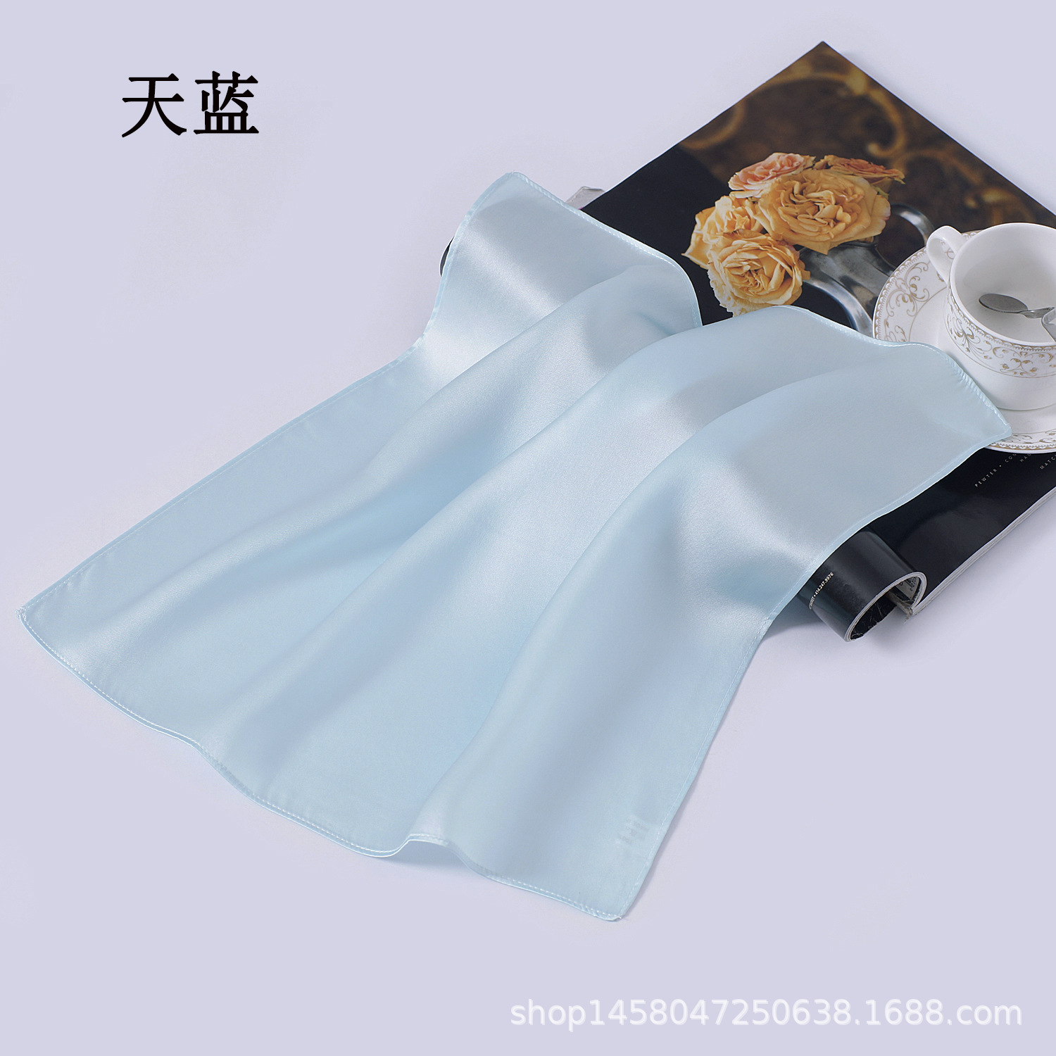随身便携桑蚕丝100真丝手帕小方巾小丝巾口袋巾纯色 颜色可以选-阿里巴巴